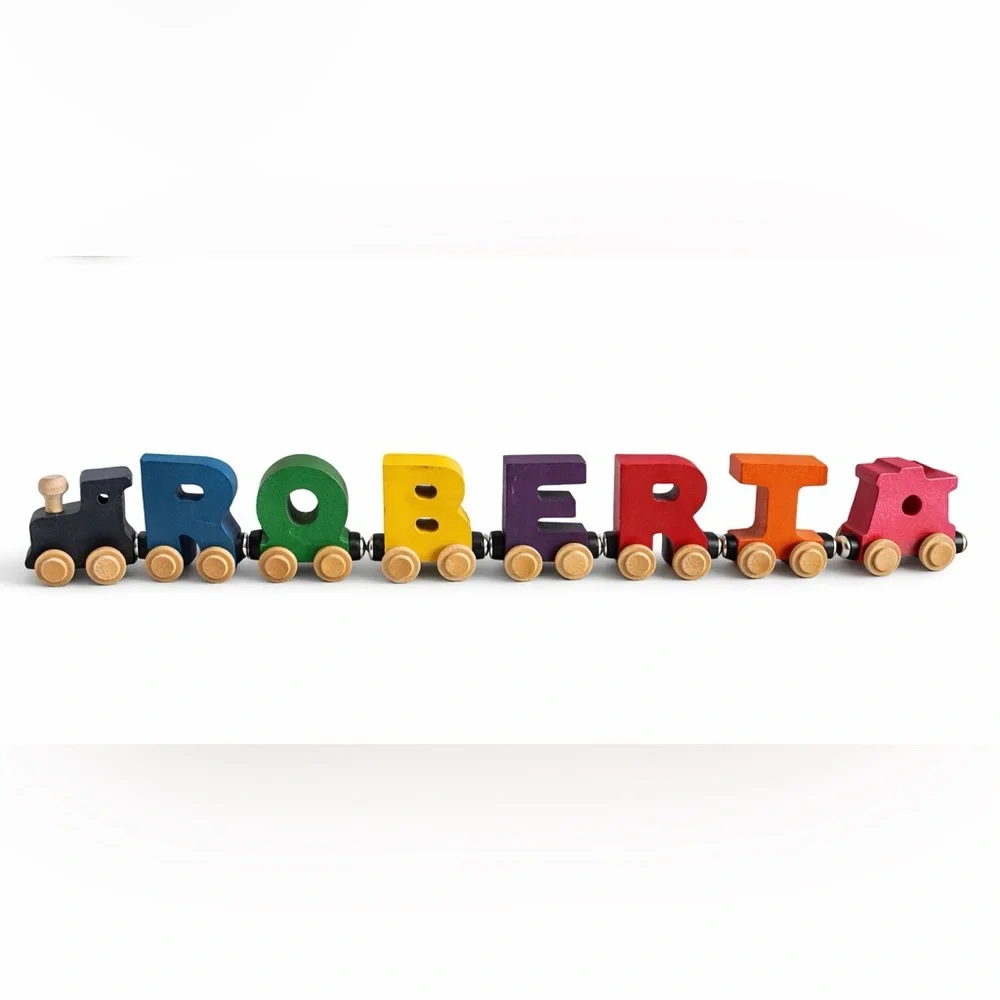 Maple Landmark NameTrain set spelling the name 